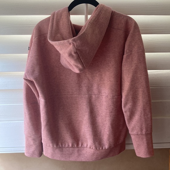 Pink Adidas Zip Up Hoodie - Picture 3 of 4